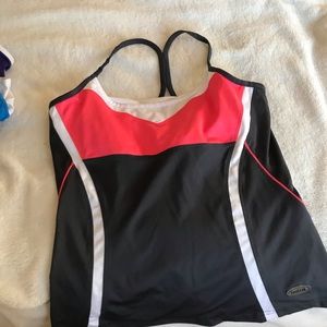 spaghetti strap workout tank